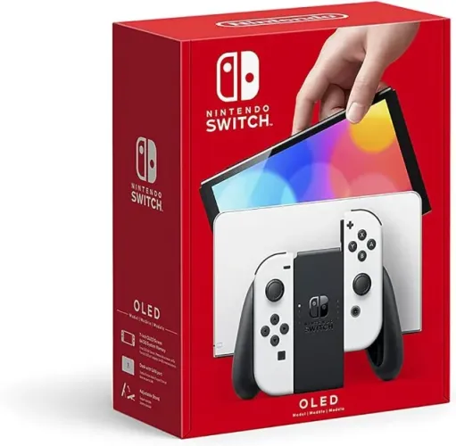 Nintendo Switch OLED 64GB Branco Novo Lacrado R$2495,00
