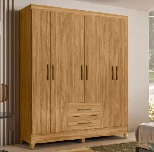 Guarda Roupa 6 portas Novo ( montagem grátis) 