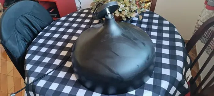 Abajur vintage de teto 