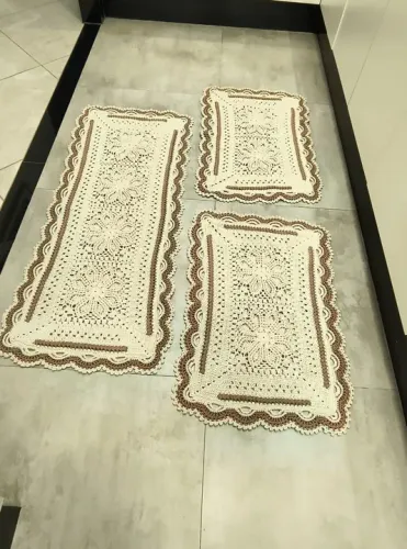 Tapetes em crochê