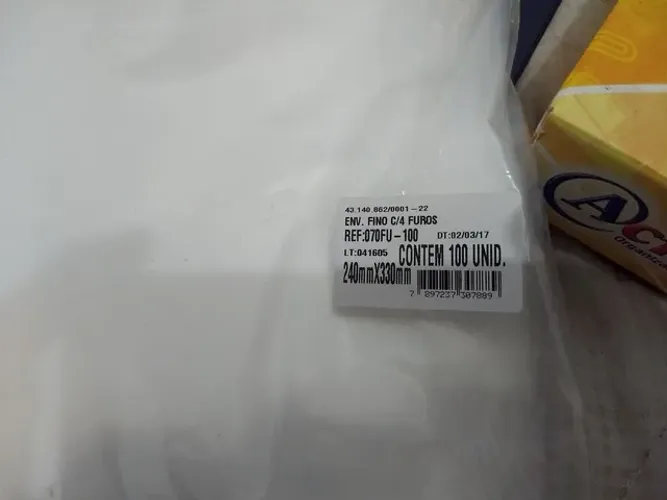 Kit para escritório com 03 pastas catálogo 