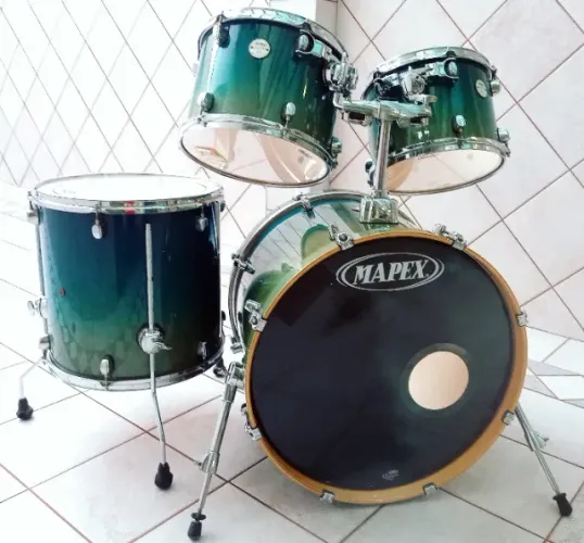 Bateria Mapex Meridian Sapphire Fade- Frete grátis pra cidade de São Paulo.