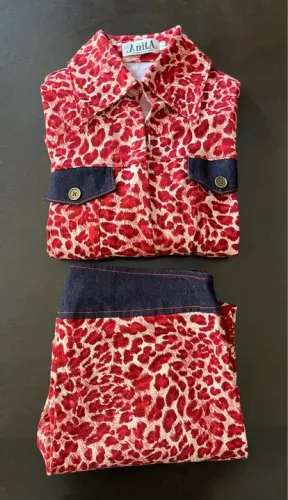Conjunto ( Casaco+calca)tamano M