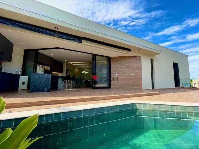 Casa Alto Padrão com 254m², com 4 quartos/suítes à venda no Condomínio Alphaville 3 em Rib