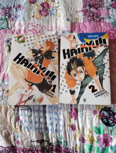 Mangás Haikyu!! Volumes 1 e 2