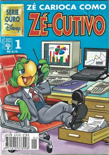 Série Ouro Disney - Zé-Cutivo nº 1 (Abril) [mar/98].
