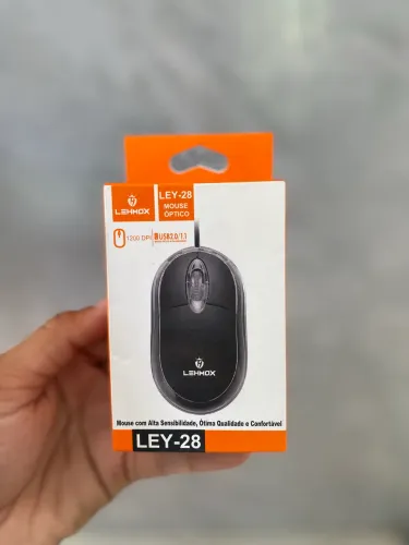 Mouse com fio USB - ENTREGA A DOMICÍLIO