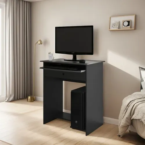 Mesa para Computador Com Gaveta Preta NOVA 