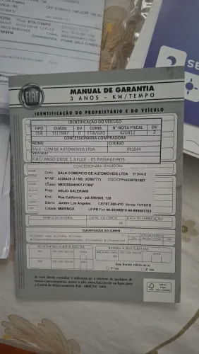 Fiat Argo Drive 1.3 8V Flex 2019