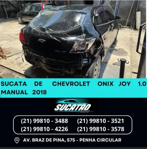 Sucata Chevrolet Onix Joy 1.0 Manual 2018