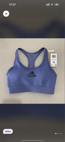 Top de Academia Treino Adidas Roxo Original