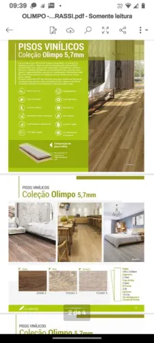 Piso Vinílico Clicado Sofisticado
