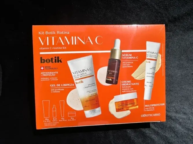mini kit rotina botik vitamina c (4 itens)