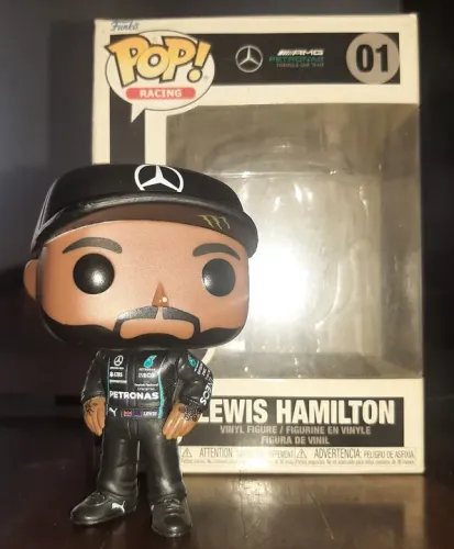 Funko Pop 01Lewis Hamilton - Petronas F1 Team