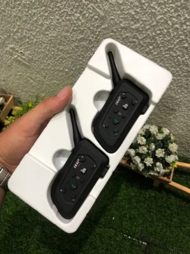 Intercomunicador para capacete motociclista ejeas v6 pro plus