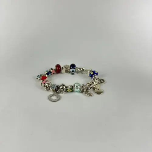 Pulseira Life Vivara com 25 Berloques de Prata