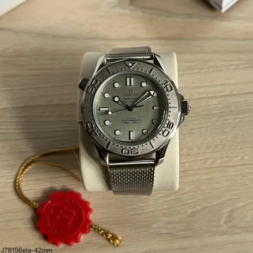 ÔMEGA SEAMASTER 300/ PRATA/ SUPER CLONE 