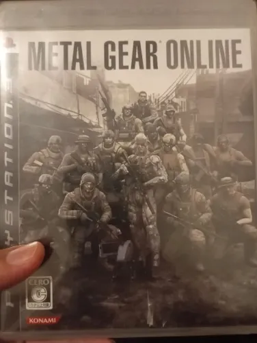 Metal Gear Online Japonês - PS3