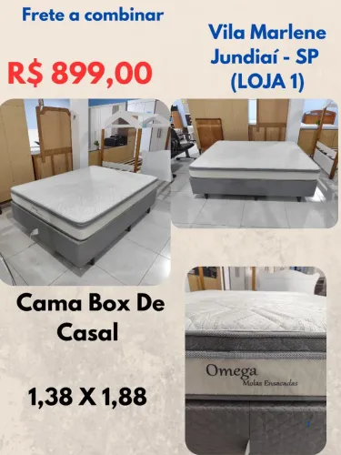 Cama Box De Casal 