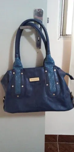 Bolsa de ombro azul