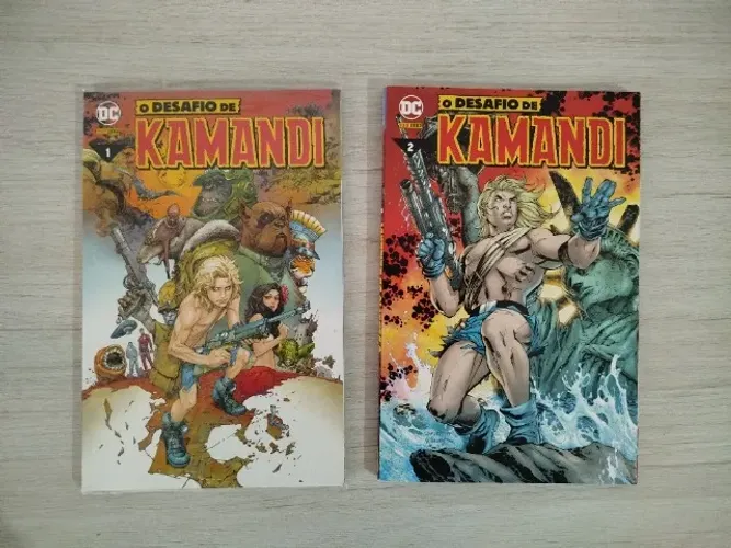HQ Quadrinhos O Desafio de Kamandi (completo em 2 edições)