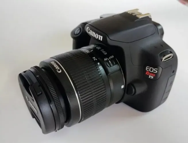 Canon EOS REBEL T5 + Lente 18-55mm Completa 