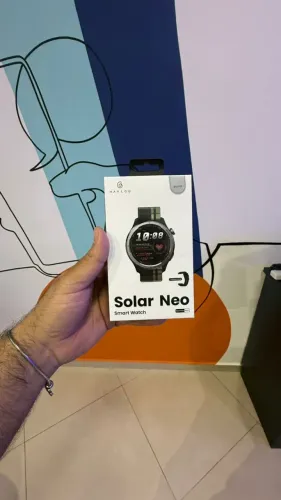 Smart Watch Solar Neo / Silver / Lacrado / com garantia / loja fisica / $260,00