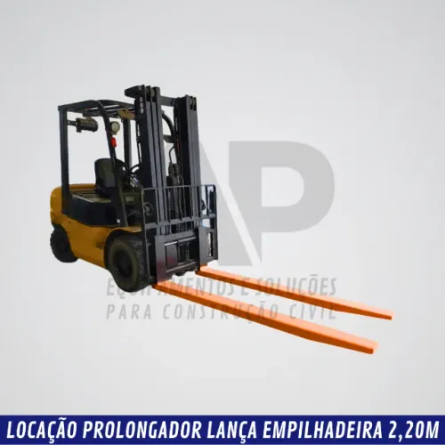 Aluguel de Prolongador de lança empilhadeira - Locação prologador lança empilhadeira