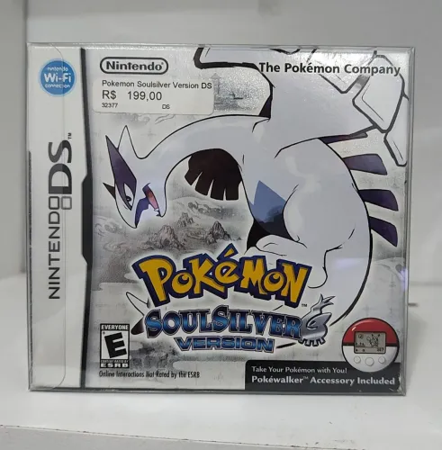 Pokémon Soul Silver Completo Original