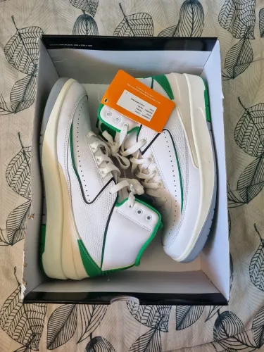 DESCONTO PARA VENDER::::  Nike Air Jordan 2 Green Branco