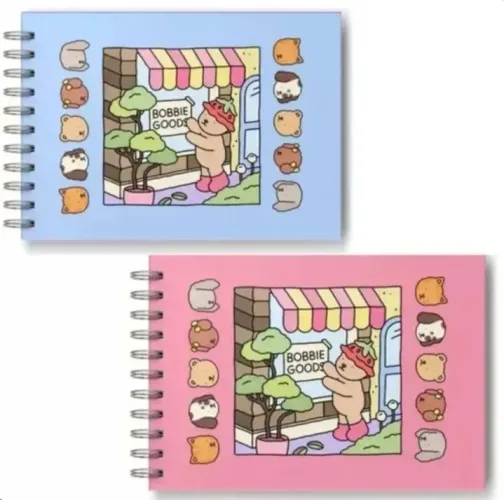 Bobbie Goods Caderno de Desenho Pintar