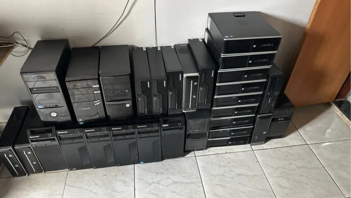 Computador apartir de 550,00 para comercio loja garantia entrega completa 900,00 tel a19