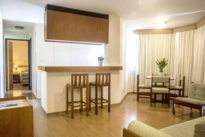 Flat Baden Baden 49m² com 1 dormitório, 1 vaga para investir ou morar no Campo Belo.