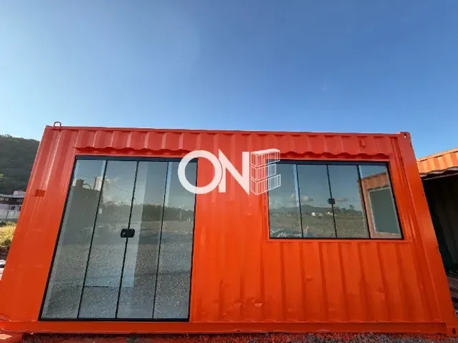Espaço comercial em container pronto para diversas finalidades 