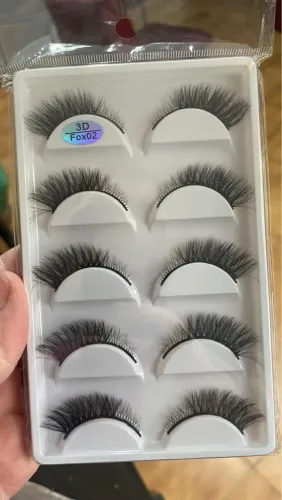 Cílios postiços 3D Fox02