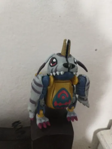 Digimon Gabumon Metalgarurumon Digivolving Boneco Bandai (Usado)