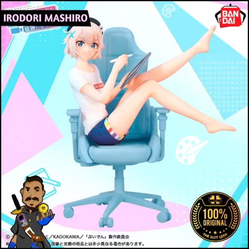 Action Figure Irodori Mashiro - ORIGINAL BANDAI - Vtuber Legend