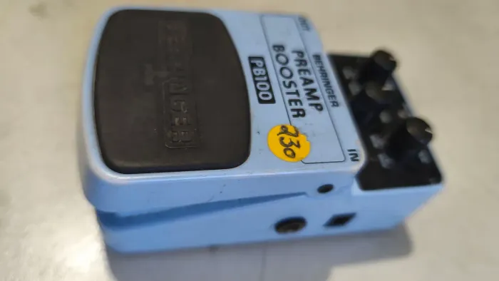 PEDAL PREAMP BOOSTER - PARCELO12X NOS CARTÕES - JOINVILLE 