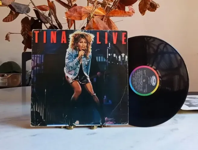 LP Vinil - Tina Turner - Live (1987) c/ encarte