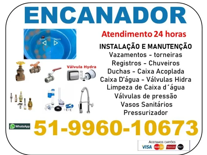 Precisando de ENCANADOR ?