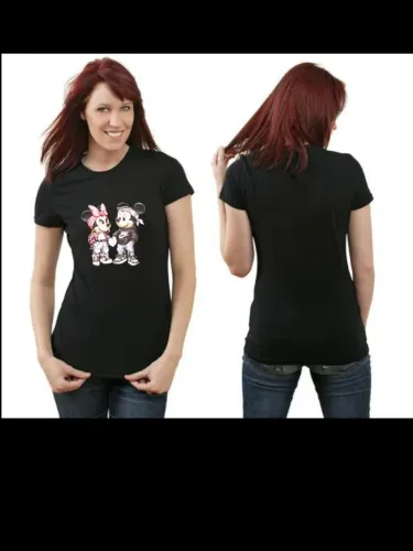 Camisa Mickey e Minnie 