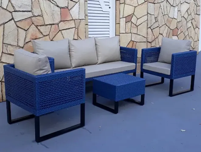 Conjunto de fibra para piscina