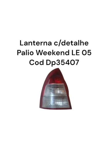 Lanterna Traseira Palio Weekend LE 05 - Original