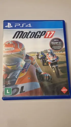 Jogo Moto GP 17 PS4 Mídia Física Original Impecável Usado