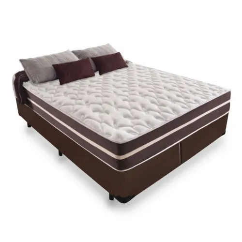Cama Box+ colchão D33 molas ensacadas