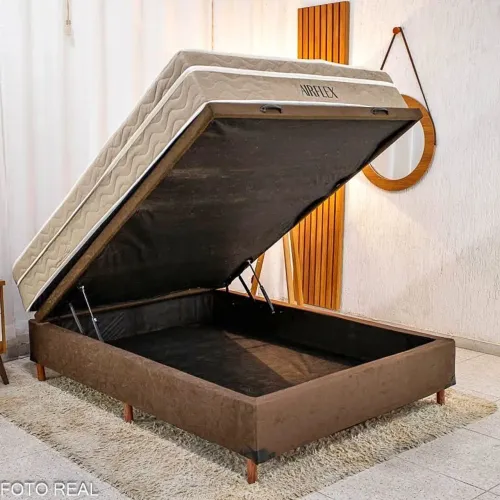 Cama Box casal D33 Molas ensacada