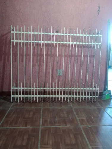 Grades de barra chata ferro maciça 1,40x 1,20 
