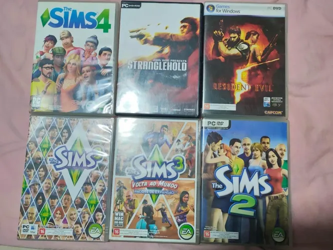 Coleção de Jogos para PC originais