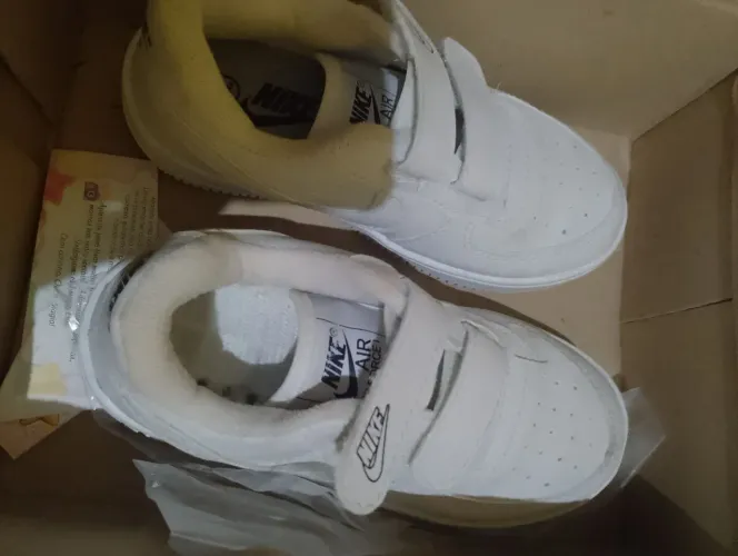 Sapatênis infantil masculino/ branco