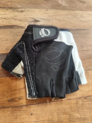 Luvas Ciclismo Pearl Izumi - Meio Dedo - Preto e Branco